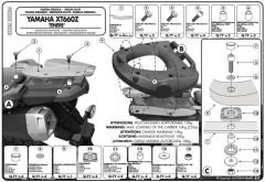 GIVI E333M YAMAHA XT 660Z TENERE (08-16) ARKA ÇANTA TAŞIYICI