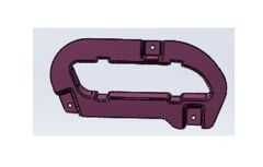 M1 Sis Lambası Çerçevesi Sağ