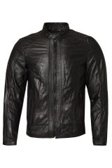 VEXO MOTO DERİ MONT SİYAH Siyah - S